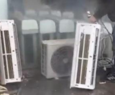 央视曝光二手空调用致癌药水翻新套路：几毛钱一套能效标签随便贴！