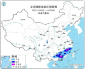 暴雨黄色预警 福建广东广西等地将现大暴雨！