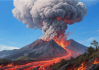 日本新燃岳火山喷发！火山灰柱高达5000米!