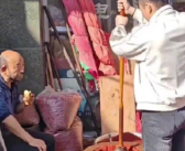 之前快捣出火星子的天水捣辣椒的大爷秒变技术总监 终于能歇会了！