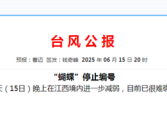 今年1号台风“蝴蝶”已停止编号 到底啥意思