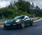 超大尾翼下压力1000kg！劈弯神器保时捷911 GT3 RS Manthey官图发布！