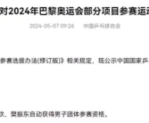 马龙无缘巴黎奥运会单打 到底怎么回事