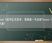 谷歌Pixel 8系列正式发布：搭载新一代自研Tensor G3芯 699美元起！