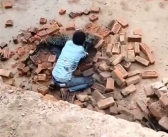 印度一男子与豹子肉搏：竟然还打赢了！