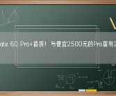 华为Mate 60 Pro+首拆！与便宜2500元的Pro版有2点不同!