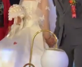 婚礼问誓环节新郎突然眼里来活走开 究竟怎么回事