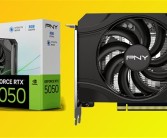 国内已取消个人送保！PNY推出单风扇RTX 5050：仅147mm长!