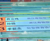 孙杨晋级400自决赛 将对阵潘展乐！