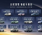 6.98万元起！比亚迪一口气发布21款智驾版车型：全部保持原价!