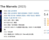 漫威大片《惊奇队长2》豆瓣评分出炉：国内首日票房比前作暴跌！