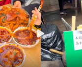 组织专车接送游客前往吃麻辣烫 甘肃天水麻辣烫火了！