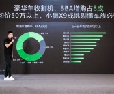 小鹏汽车公布小鹏X9用户画像：超8成是BBA增购车主！