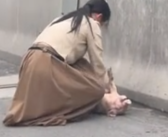 猪缺氧晕死 女子原地做心肺复苏 啥情况