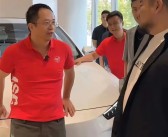 直播中哪吒L前舱盖被坐瘪 哪吒汽车回应：材料有弹性、现场已修复！