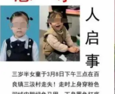 女童院内玩耍失踪近三个月 刑警介入！