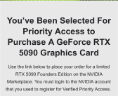 RTX 5090原价购买成真！NVIDIA发放新一轮优先资格！