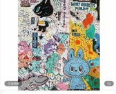 再创新高！Labubu主题画作拍出140万 刷新艺术家个人纪录！