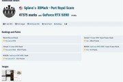狂甩平均线31%！华硕ROG夜神RTX 5090创Port Royal新纪录！