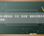 四轮电机+蜂窝轮胎！丰田“迷你版”酷路泽官图发布：地球月球都能跑！