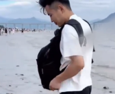 爸爸偷偷买花蛤撒海滩上让女儿捡 网友：情绪价值拉满！