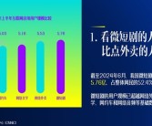 你看过吗 中国微短剧用户达5.76亿人：预计全年收入504亿超越电影票房！