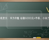 中国手机变天：华为夺魁 站稳6000元+市场、小米力压苹果第二！
