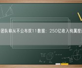 李佳琦团队称从不公布双11数据：250亿收入纯属捏造 无稽之谈！