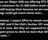 降价彻底没戏！RTX 5080价格还要暴涨：比原价至少高60%！