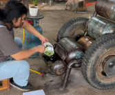 手工耿新作出炉：用煤气罐自制多功能铁沙发 还能炒菜!