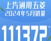 海外销量增长32%！上汽通用五菱五月销量超11万台！