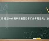 越野之王 曝新一代国产丰田普拉多广州车展预售：36.28万起！
